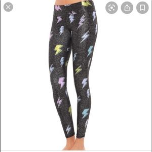 Terez lightning leggings size L